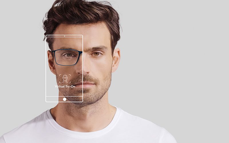 virtual try-on technology for glasses