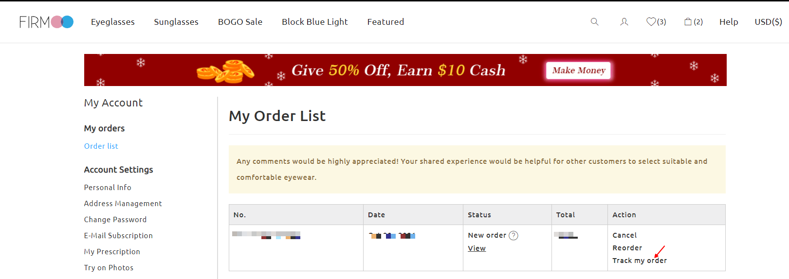 online eyeglasses stores