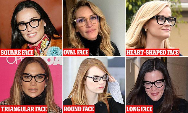 eyeglass shape for oval face